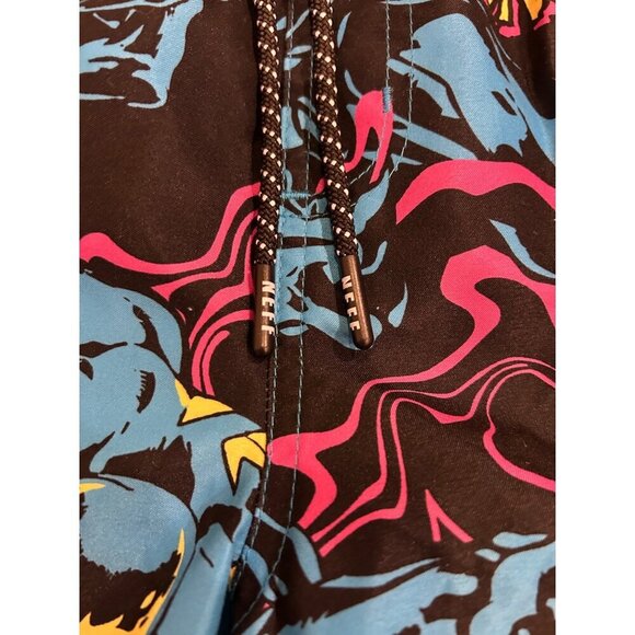 NEFF Venom All Over Graphic Print Board Shorts Surf Swim trunks size M - Picture 4 of 8